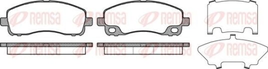Bremseklosser REMSA 1338.00