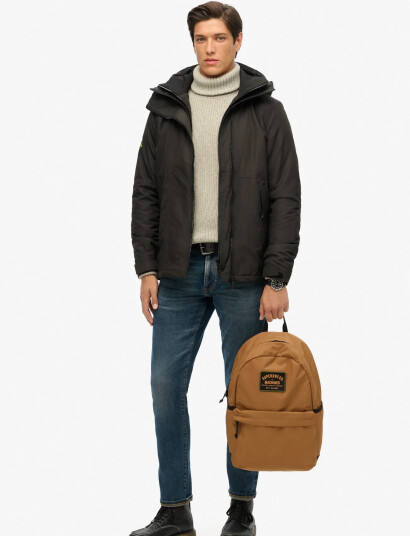 Superdry Patched Montana - Brown - ONE SIZE Superdry Patched Montana - Brown - ONE SIZE