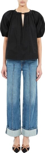 Ulla Johnson Dame Bluser & Skjorter Svart M,