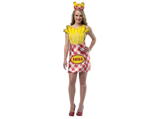 Morris Costumes Kjole Pommes Frites