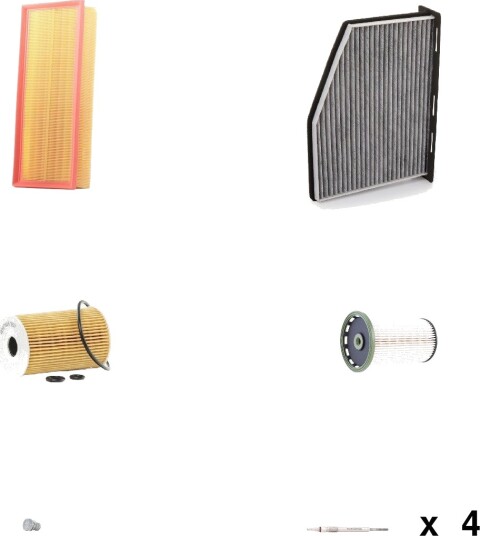 Servicepakke RIDEX 4682P11144