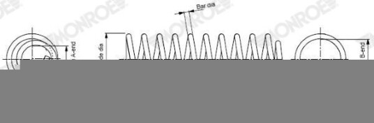 Fjær MONROE SP4083 Fjær MONROE SP4083