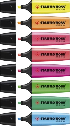 Stabilo Boss stykkevis Yellow Stabilo Boss stykkevis Yellow