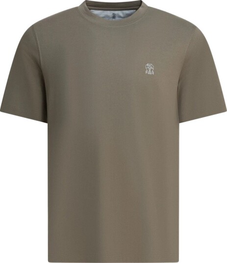 Brunello Cucinelli Herre Topper Grønn XL,