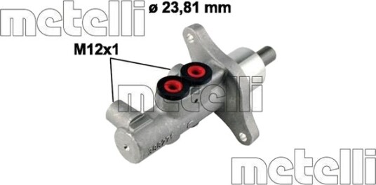 Hovedbremsesylinder METELLI 05-0776