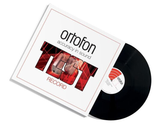 Ortofon Stereo Test Record Testplate Til Platespiller Ortofon Stereo Test Record Testplate Til Platespiller