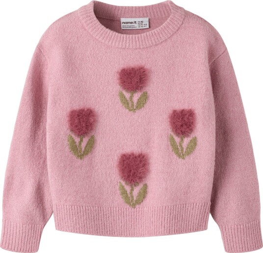 Name It Nmfolgi Ls Knit   Pink   98