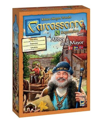 Carcassonne 5 Abbey & Mayor Expansion Nordic Carcassonne 5 Abbey & Mayor Expansion Nordic