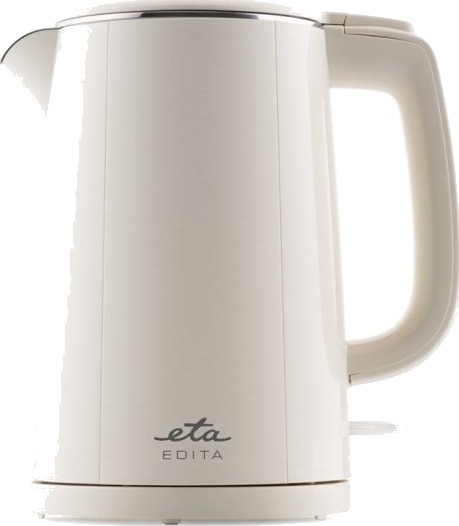Eta Edita 8595 90010 1,5 L 2200 W Beige Rustfritt Stål Vannmåler Overopphetingsbeskyttelse Eta Edita 8595 90010 1,5 L 2200 W Beige Rustfritt Stål Vannmåler Overopphetingsbeskyttelse