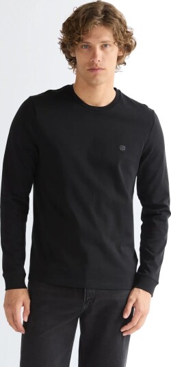 Wrangler Ls Tee Black XXL