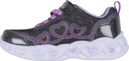 Skechers Sko Heart LYS Svart Skechers 30 Sko Hvit Lilla