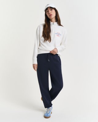 Gant Joggebukse Med Shield Logo Evening Blue L