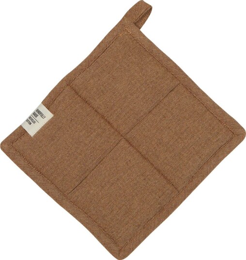 Fondaco - Vide grytelapp 20x20 cm cognac
