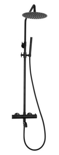 Primy Steel Pleasure 3 Takdusjsett Ø 250 mm, Shadow