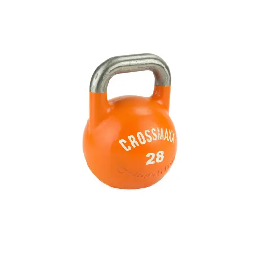 Crossmaxx Competition Kettlebell, 28 kg. Produsert i støpejern - ekstremt holdbar. Bruk til funksjonell trening, som crossfit utstyr og hjemme. Crossmaxx Competition Kettlebell, 28 kg. Produsert i støpejern - ekstremt holdbar. Bruk til funksjonell trening, som crossfit utstyr og hjemme.