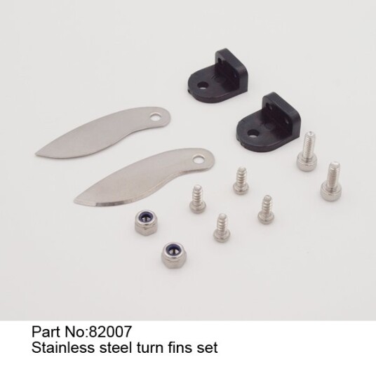 Joysway JW82007 Stainlees steel turn fins set