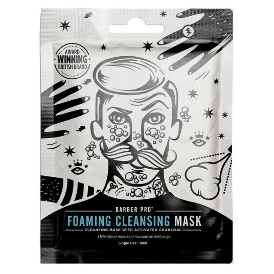 Barber Pro Foaming Cleansing Mask 20ml Barber Pro Foaming Cleansing Mask 20ml