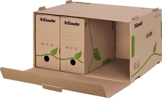 Esselte Eco - Lagerboks - Naturlig Brunfarge