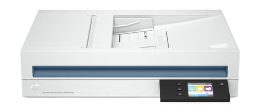 HP ScanJet Enterprise Flow A4 Dokumentskanner med ADF og Wi-Fi Hvit HP ScanJet Enterprise Flow A4 Dokumentskanner med ADF og Wi-Fi Hvit
