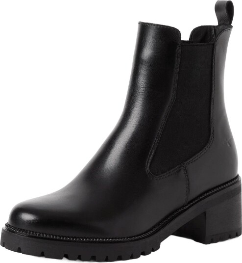 Tamaris Women Boots BLACK LEATHER 36