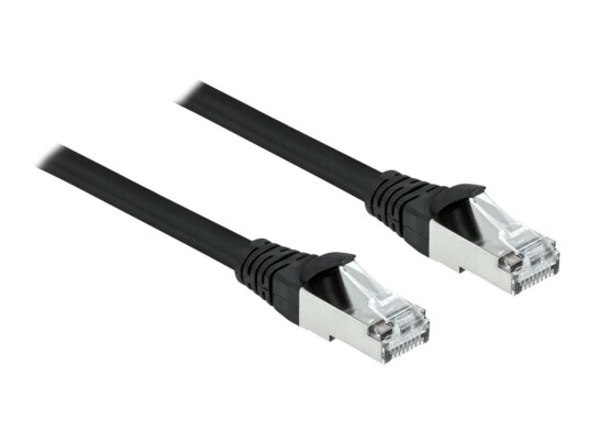 Delock Koblingskabel Rj-45 Hann Til Rj-45 Hann 2 M 6 Mm S/Ftp Cat 6A Formstøpt Utendørs Uten Hindringer Svart Delock Koblingskabel Rj-45 Hann Til Rj-45 Hann 2 M 6 Mm S/Ftp Cat 6A Formstøpt Utendørs Uten Hindringer Svart