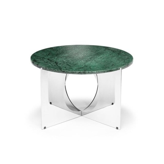 Design By Us This Is Art Salongbord Krom/ Grønn Marmor