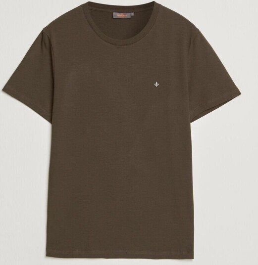 Morris James Crew Neck T Shirt Brown