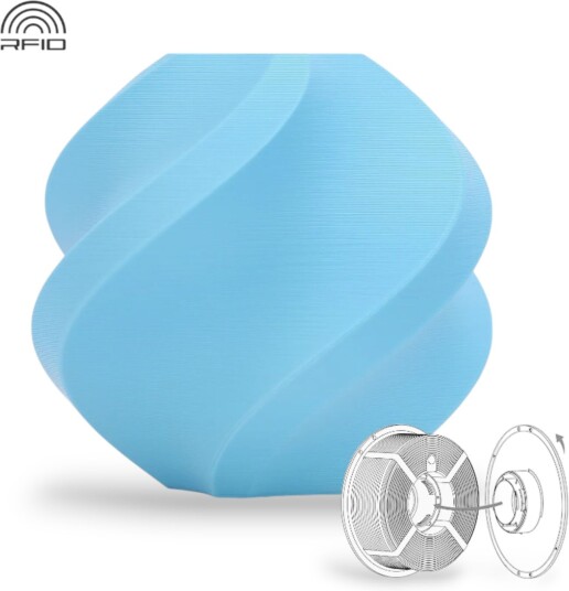 Bambu Lab Pla Matte Refill Sky Blue Bambu Lab Pla Matte Refill Sky Blue