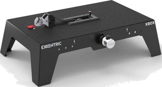 Exxentric kBox Lite Gen5 svinghjulstrener med plattform Carbon Black