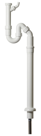 Solar Plus Vannlås 1 1/2" for Kjøkkenvask i Stål