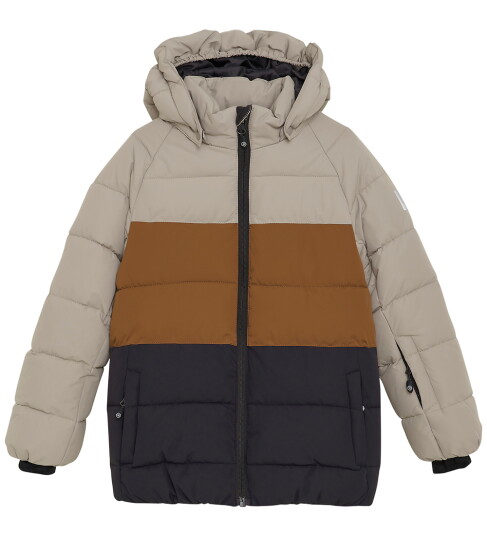 Color Kids Polstret Jakke Quilt Ren kasjmir Color Kids 14 år 164 Dunjakke Beige Blå Brun