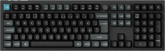 Keychron Q6 Ultra 8K svart Silk Pom Banana