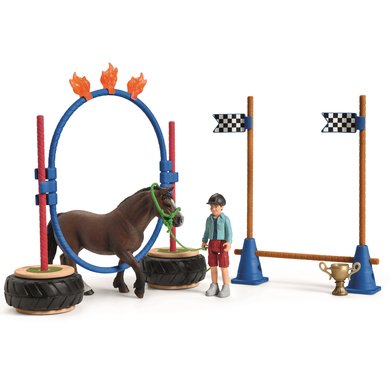 Schleich ponni agilityløp 42482