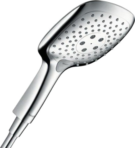 Hansgrohe Raindance Select E 150 3jet Med 3 stråletyper, Krom