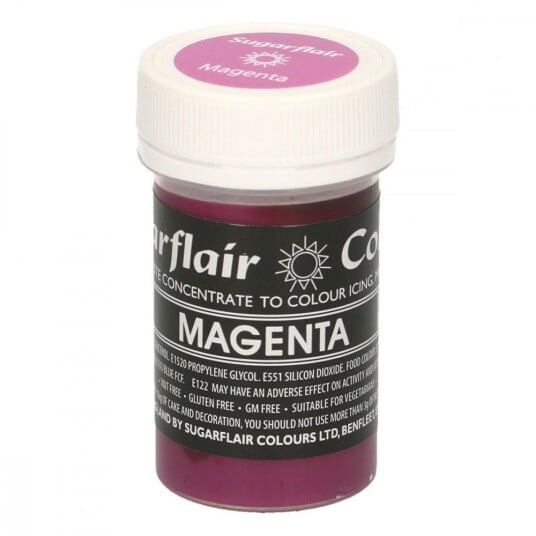 Sugarflair Pastafarge Magenta 25g 