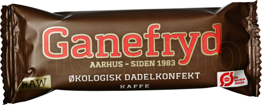 Ganefryd Naturlig Rawbar Dadelkonfekt Kaffe Ganefryd - 50 g