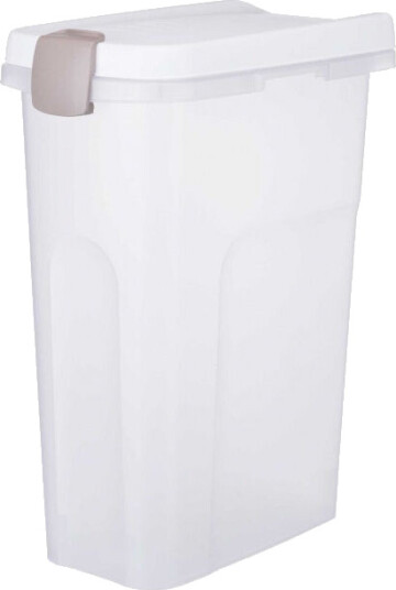 Trixie Fôrbeholder 40L Transparent/Hvit til Hund