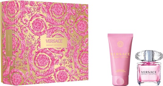 Versace Gift Set Bright Crystal Eau De Toilette + Body Lotion