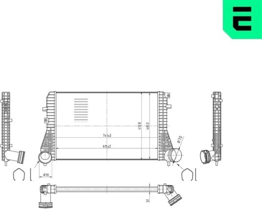 Intercooler ERA 672009