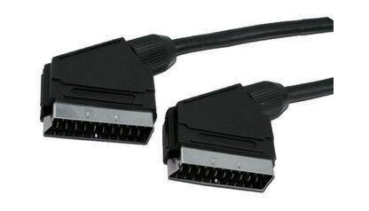 MediaRange Scartkabel Anschl. 20pol St/St 1,40m schwarz MediaRange Scartkabel Anschl. 20pol St/St 1,40m schwarz