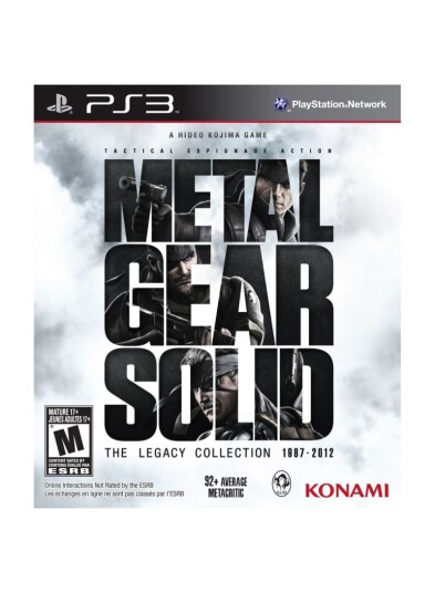 Metal Gear Solid: The Legacy Collection PS3