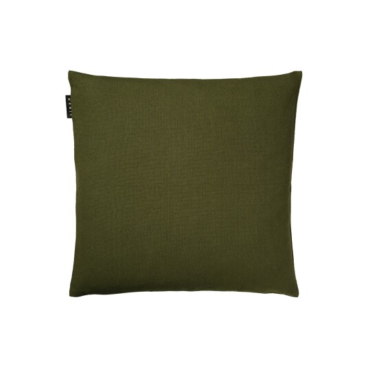 Linum Pepper putetrekk 40x40 cm Mørk olivengrønn
