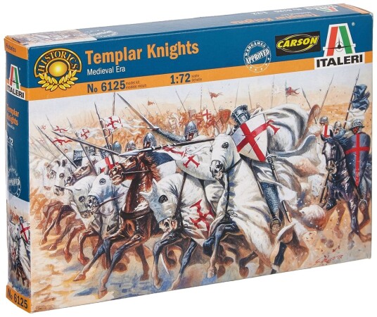Italeri Templar-Riddere Fra Middelalderen 1:72 Figurer Italeri Templar-Riddere Fra Middelalderen 1:72 Figurer