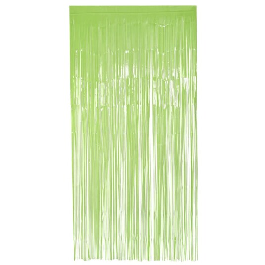 Boland Glittergardin Neon Grønn 100x200cm