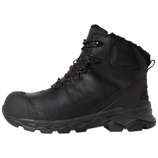 HH Workwear Workwear Helly Hansen Oxford Fôrete Vintervernestøvler Med Tåvernhette I Kompositt Svart 42
