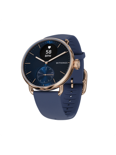 Withings Scanwatch 2 38mm Blue Rose Gold Withings Scanwatch 2 38mm Blue Rose Gold