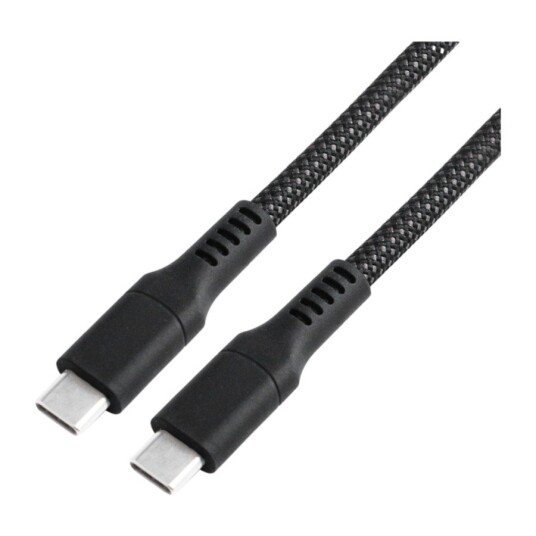 DACOTA PLATINUM USB-C (USB3.2) 20 GBPS 240 W KABEL 1 M, SVART DACOTA PLATINUM USB-C (USB3.2) 20 GBPS 240 W KABEL 1 M, SVART