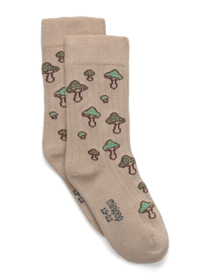 minipop Minipop® Bamboo Icon Sock - Beige - 35/38Y