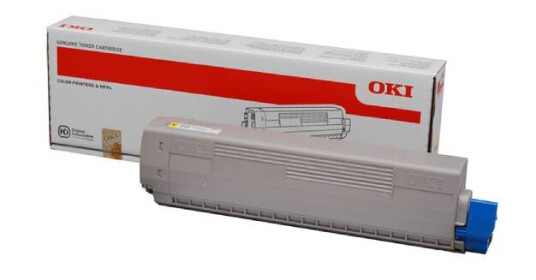 OKI C 532/MC 573 Y lasertoner - 46490401 Original - Gul 1500 sider OKI C 532/MC 573 Y lasertoner - 46490401 Original - Gul 1500 sider
