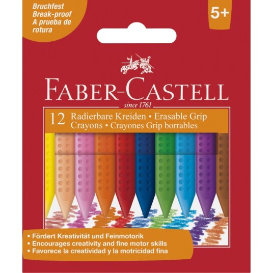 Faber-Castell Erasable Fargestifter Set of 12